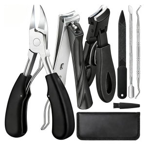 Nail Clippers Set - Sharp Ingrown Toenail Clippers Nail Cutter Long Handle