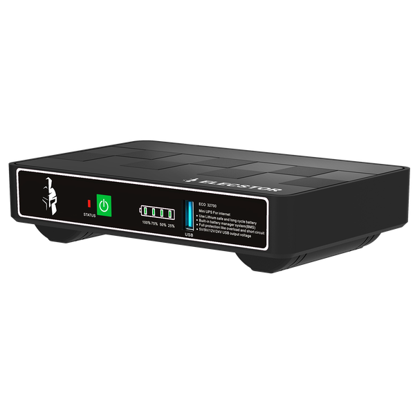 Elecstor ECO 18W 38WH LiFeP04 Mini DC UPS
