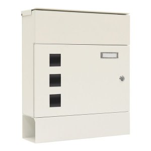 Rottner Globe White Letterbox