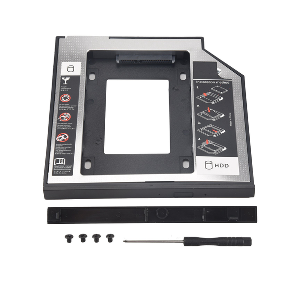 Universal Sata 2Nd Hdd Ssd Hard Drive 9.5Mm For Bracket