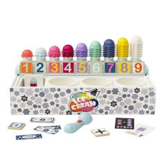TopBright Ice Cream Shop Kids Math Game - Counting Money Learning Toy Age 2