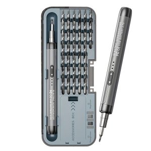 Mini Precision Electric Screwdriver USB Rechargeable With Tool Box