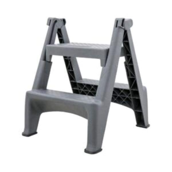 Folding Plastic Caravan Steps - 115KG Capacity