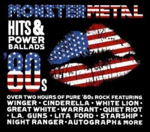 Various - Monster Metal Hits &amp; Power Ballads (CD)
