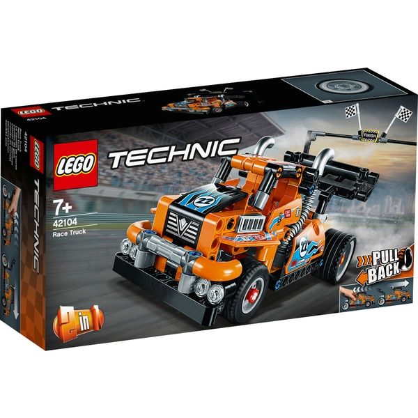 LEGO Technic Pull-back Race Truck 42104 - 227 Pcs - 7+ Years