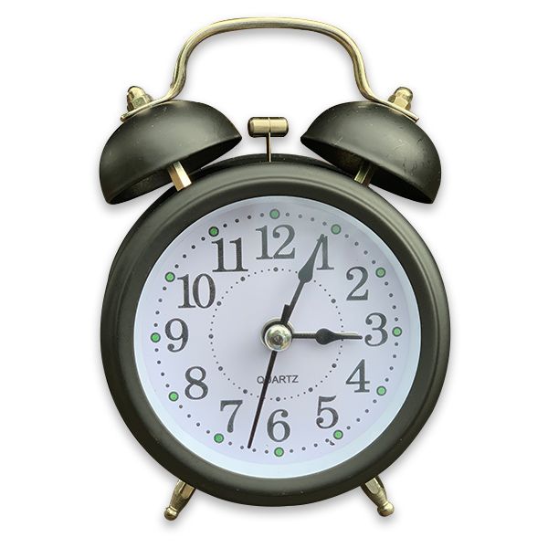 Twin Bell Alarm clock Assorted