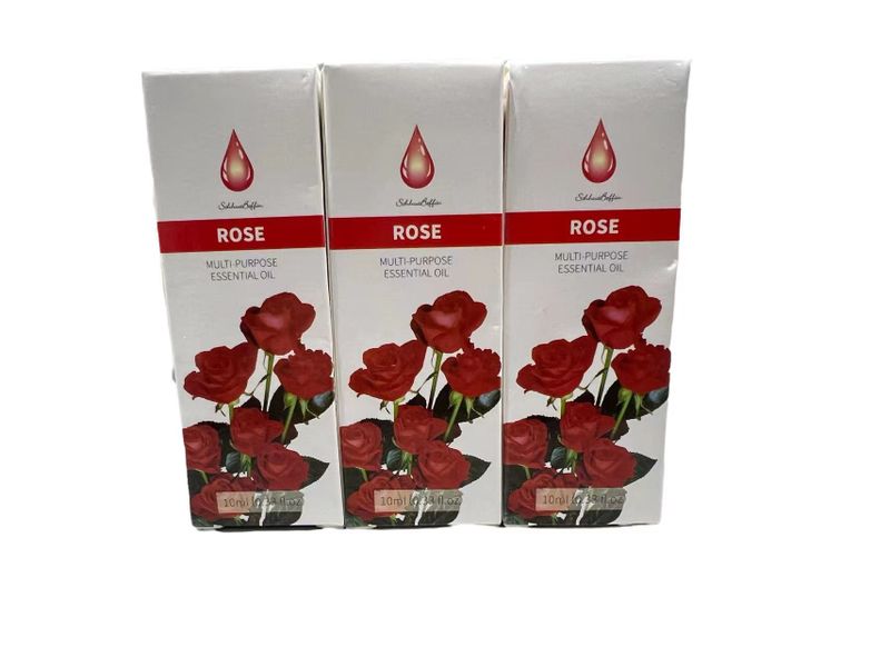 Rose Essential Oil - Pack of 3