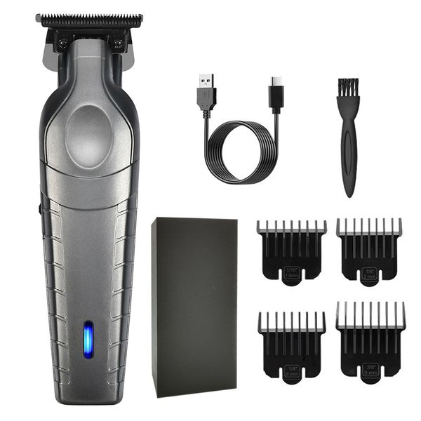 Electric Hair Clipper Cordless Type-C Charge Salon Trimmer