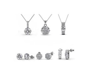 Crystalize Elegante Set with Swarovski Crystals