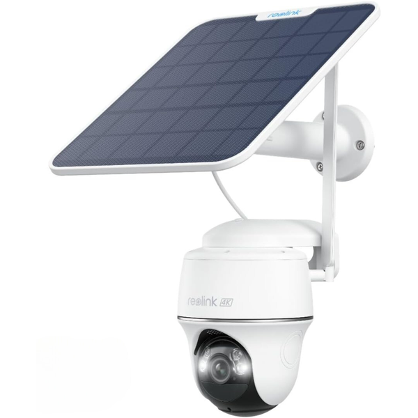 Instacam Reolink GO PT Ultra 4G LTE 4K 8MP Sim Camera &amp; Solar Panel Combo