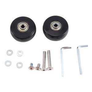 50X22mm Set of 2 Luggage Suitcase Replacement Wheels