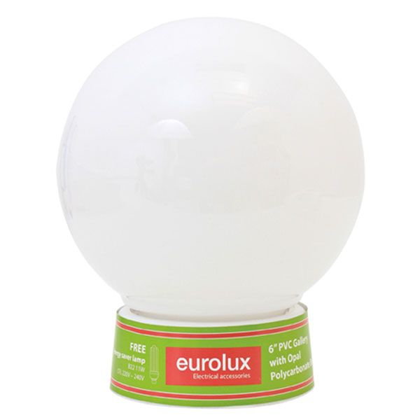 Budget Light Opal + Gallery 160mm + CFL Lamp