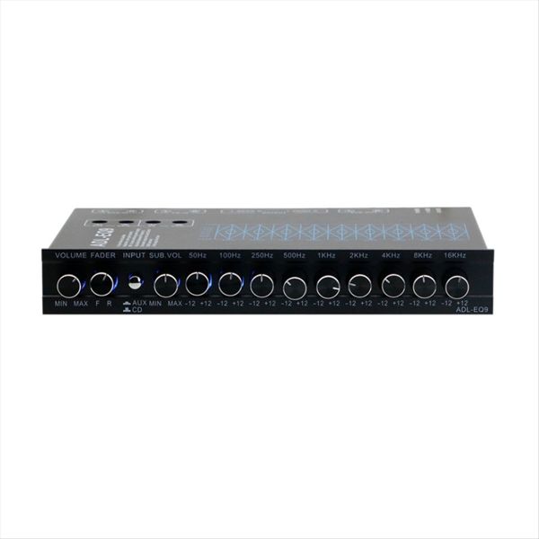 9 Band Equalizer High Performance 9 Equalization Compatible with Universal