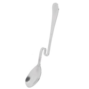 Cute Curved Spoon Teaspoon Dessert Stainless Steel Drink Tableware