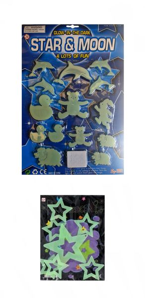Glow In The Dark Animals and Stars
