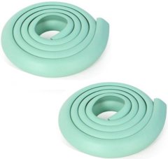 U-Shape Furniture Table Edge Protectors Foam Baby Safety Bumper Guard 2x2M