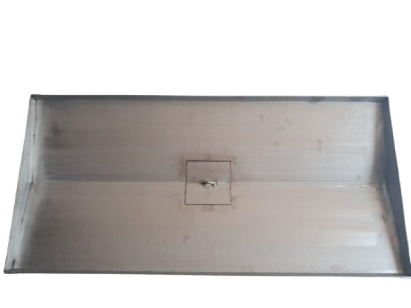 Stainless Steel 304 Coal Tray 950mm x 480mm x 140mm