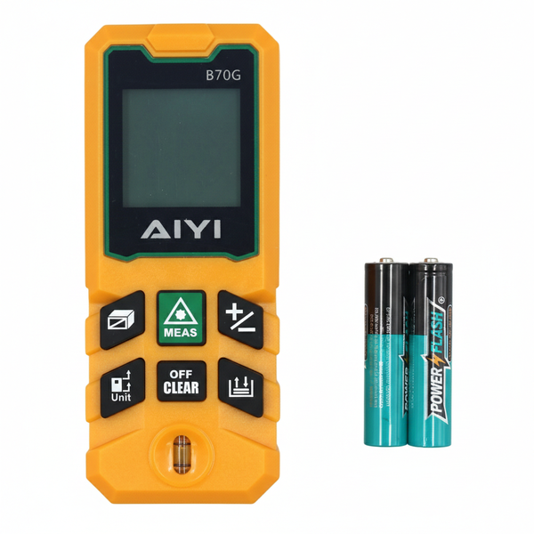 AIYI Digital Laser Distance Meter 70 m Range Finder AY001-991