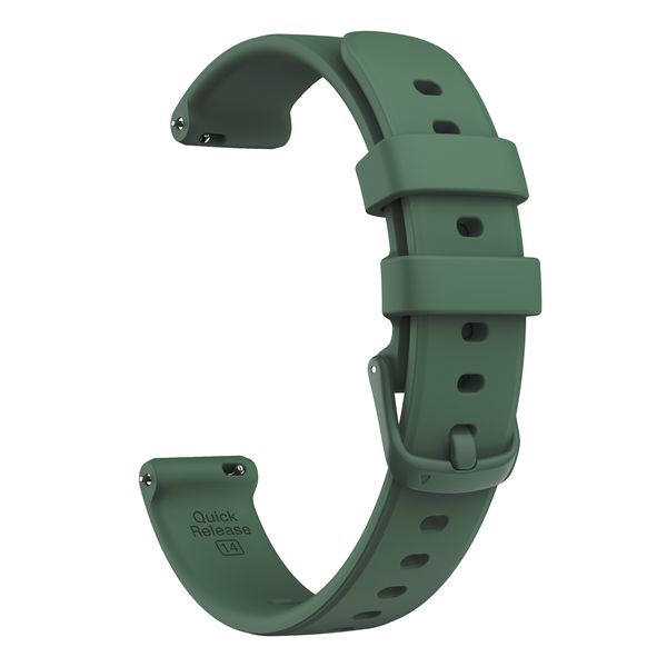 Silicone Strap Compatible with Garmin Lily 2 -Green