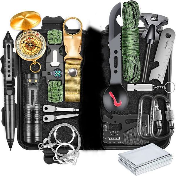 Survival Kit Emergency Survival Gear and Equipment, Camping Accessories