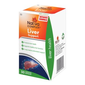 Nativa Complex Liver Support Capsules - 30's