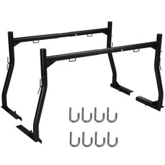 Universal Truck Bed Ladder Rack Adjustable Retractable Steel-600lb Capacity