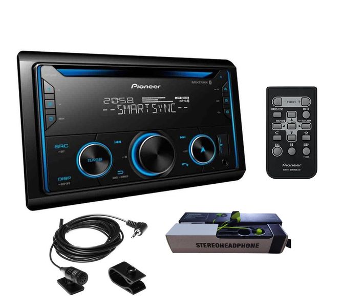 Pioneer FH-S525BT with Mic/Headphone