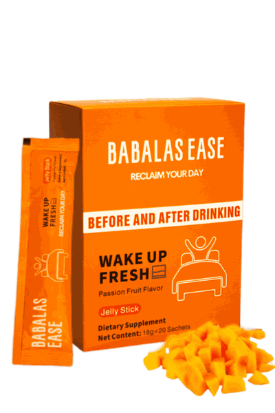 Babalas Ease Hangover Relief Jelly