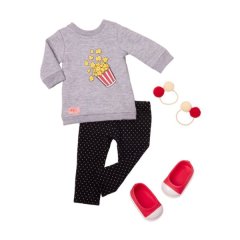 Our Generation Regular Popcorn Print Outfit – Pop Pop Top
