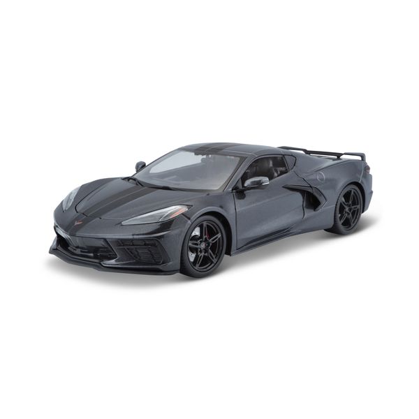 Maisto 1/18 Chevrolet Corvette Stingray 2020 - Grey (26cm Long)