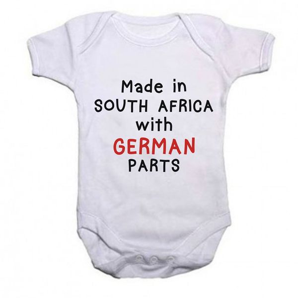 Qtees Africa Made in SA with German Parts Baby Grow