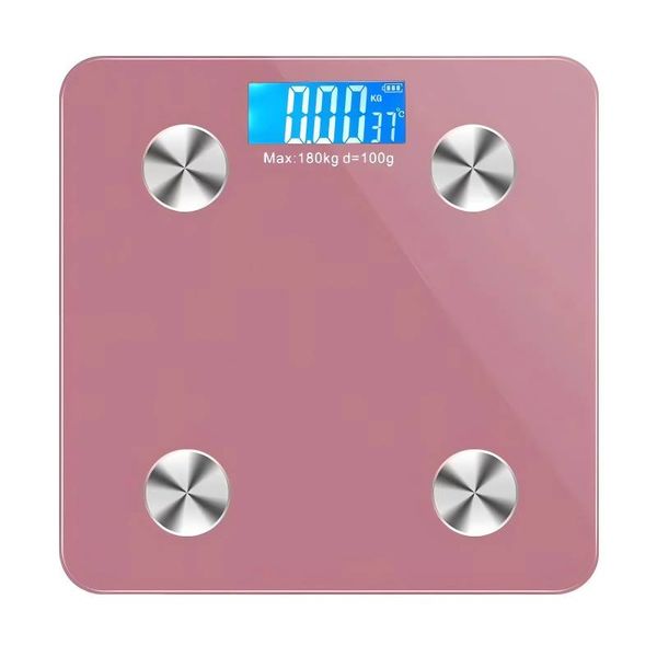 Smart Weight Scale With LCD Display H-PINK
