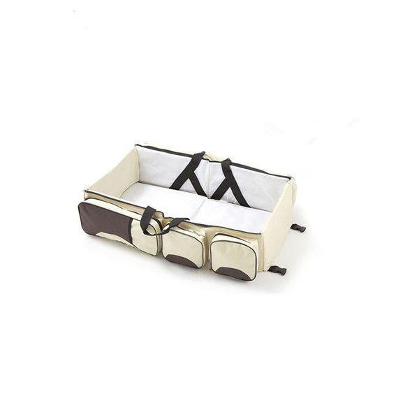 Multi-Function Travel Baby Bed &amp; Bag - Beige
