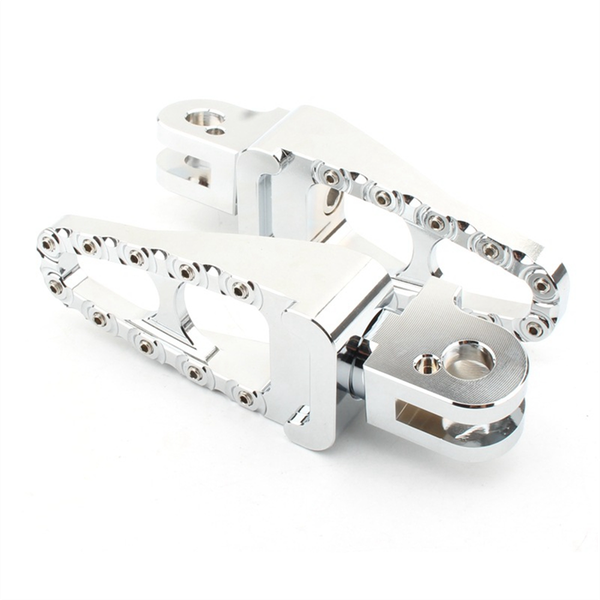 Motorcycle Rear Footrest Footpegs Foot Pegs Compatible with Universal
