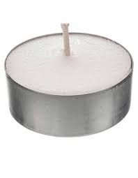 Tea Light Candle Set of 50 - White