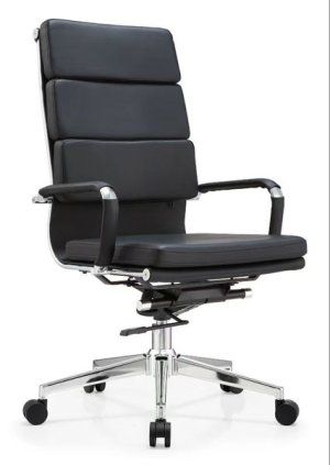 GOF Furniture - Lusia Black Office Chair