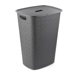 Curver by Keter Softex Hamper 56L Dark Grey