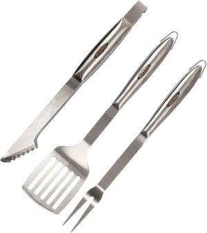 Outback Stainless Steel 3PC BBQ Tool Set