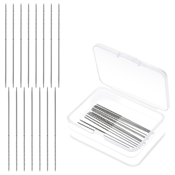 15 Pcs Snag Repair Needle Repair Knits and Woven Tool 2.36x0.03 Inch