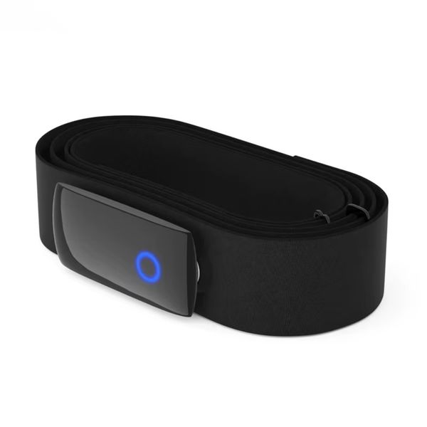 Rechargeable ECG/Heart Rate Monitor Chest Strap - Black