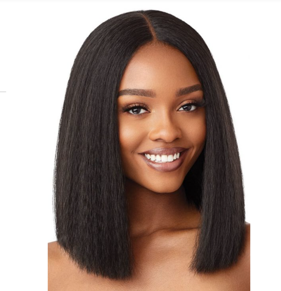 Ear To Ear Lace Bob Brazilian 100% Human Hair Wig Instant Transformation