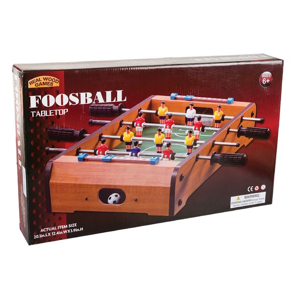 Game Tabletop Foosball - 50.7 x 30.5 x 9.7cm