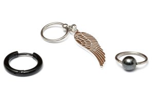 Fabulae Assorted Men's Hanging Earrings, Bryce