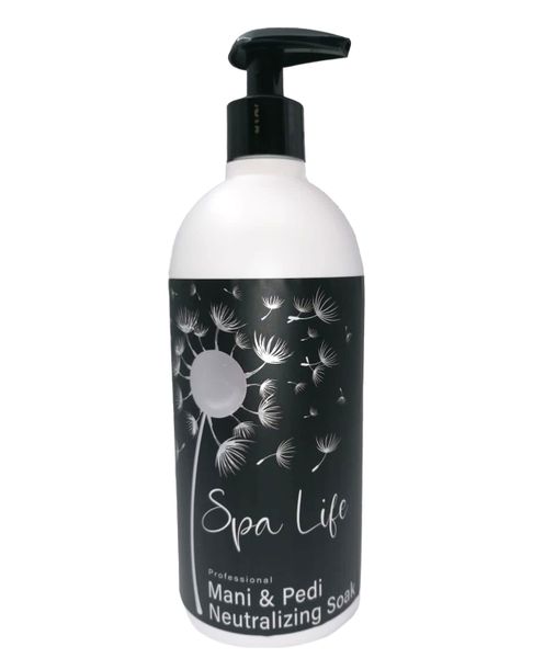 Mani &amp; Pedi Neutralizing Soak 500ml - Spa Life
