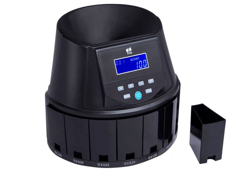 GB Easy Use Coin Counter &amp; Sorter-Black