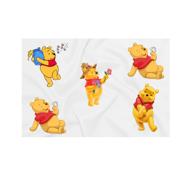 Katz Designs Baby Blanket - Pooh Themed