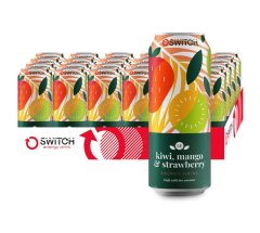 Switch Energy Kiwi, Mango &amp; Strawberry ( 24 x 500ml )
