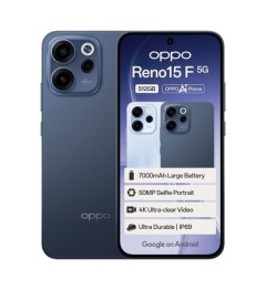OPPO Reno15 F 5G AI Smartphone - Twilight Blue - 7000mAh