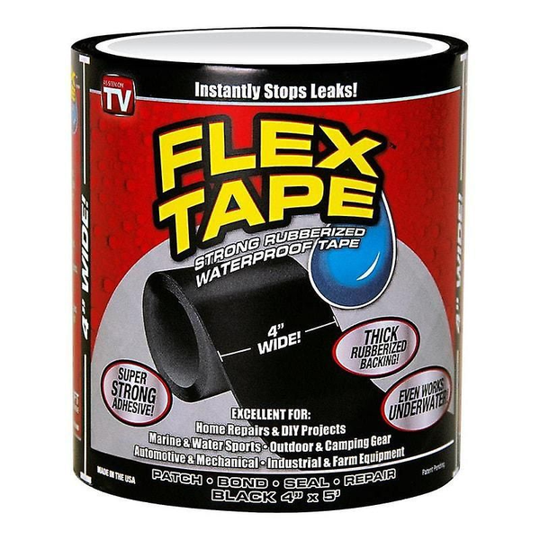 Flex Tape Waterproof Adhesive: Strong Rubberized Repair Tape