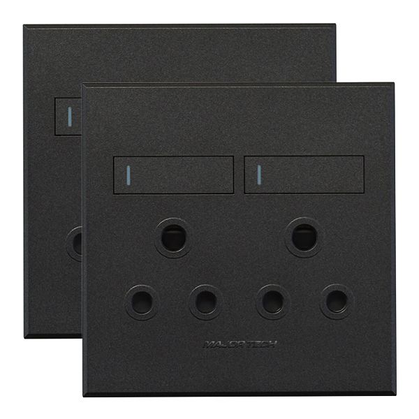 Veti 3 Double RSA Socket, pack of x2 (3V22) Major Tech